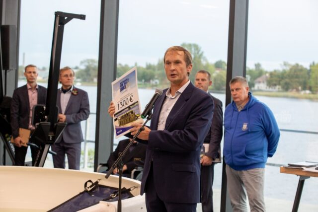 Pärnu Sõudeklubi uue spordihoone avamine Pärnu linn, 21SEP20 Sõudmine, sport. Fotod Urmas Luik